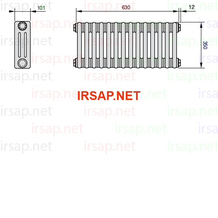 Радиатор IRSAP Tesi 30350/14 T23 CL 01